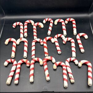 20 Vintage Candy Cane Light Covers
